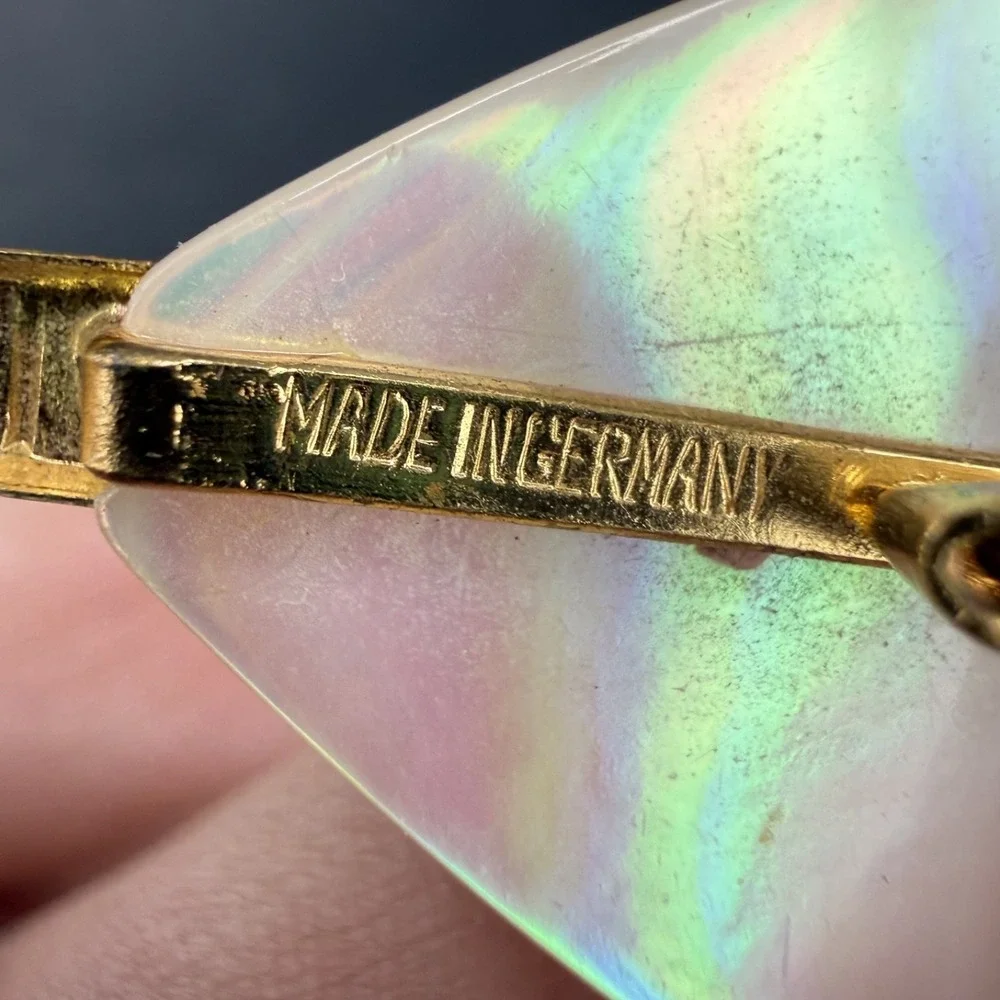 Vintage Mother‎ of Pearl Germany Guitar Balalaika String Instrument